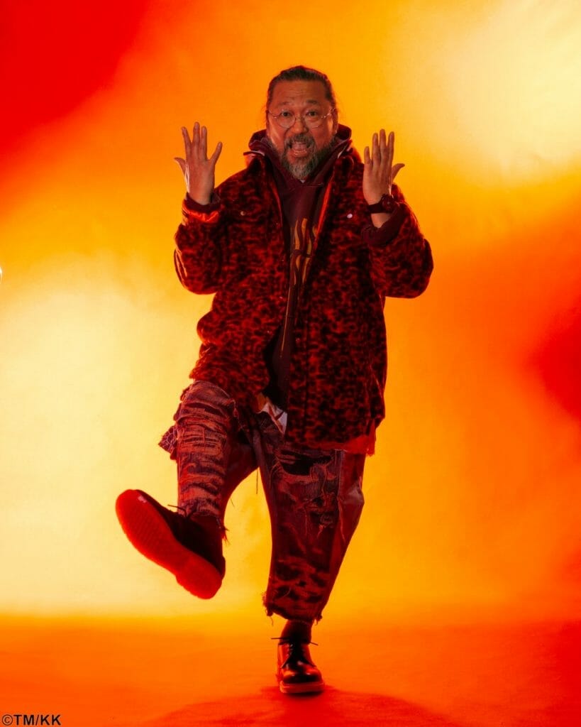 L'artiste japonais Takashi Murakami