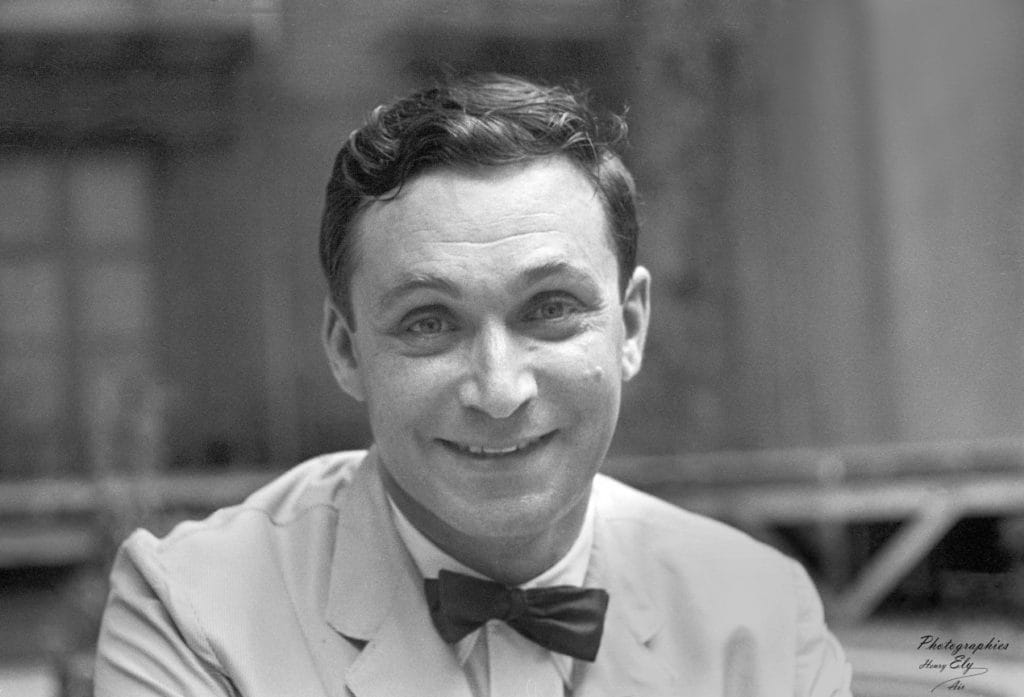 Portrait Henry Ely - Aix-en-Provence, J. Rewald, juillet 1956