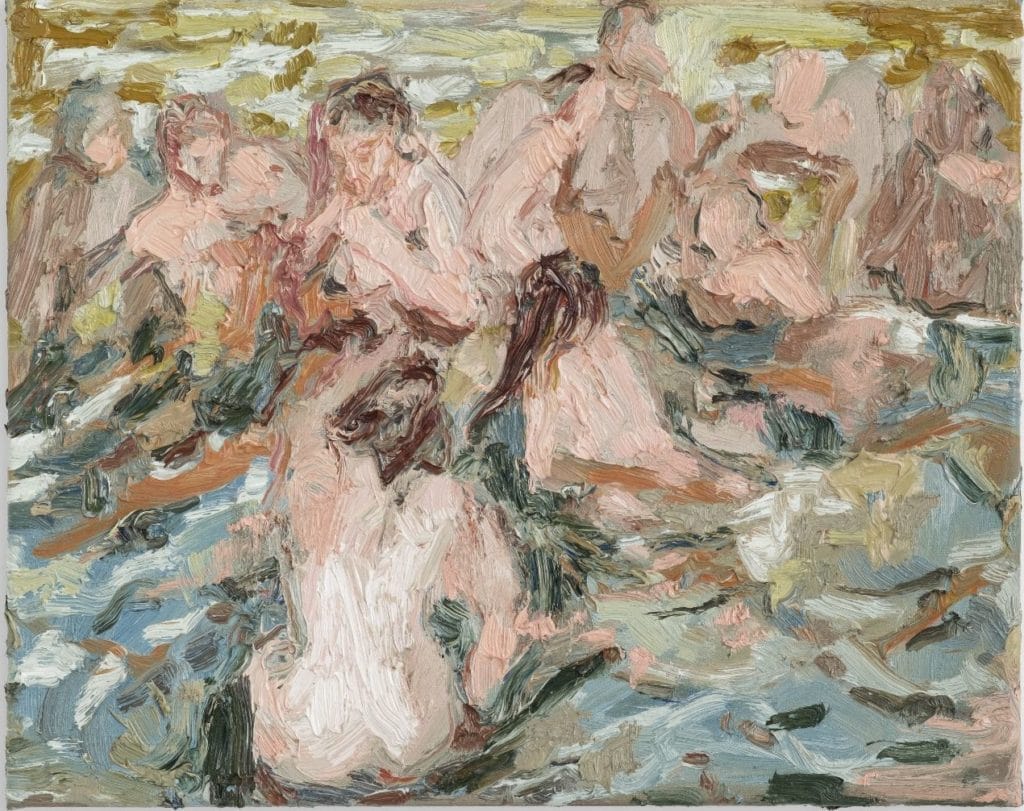 Mia CHAPLIN - Alarm - 2024 - Huile sur toile - 44 x 56 cm - Mise à prix : 3 000 €